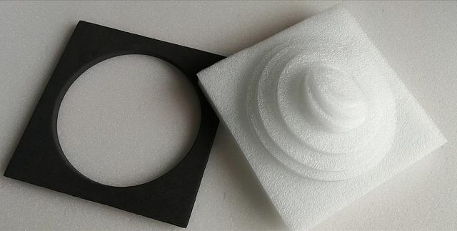 Packaging inserts, cut to order specifications