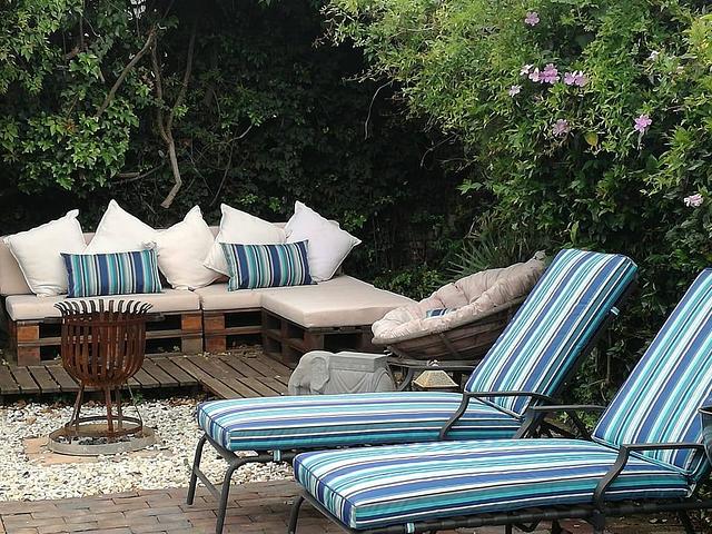 Outdoor furniture cushions